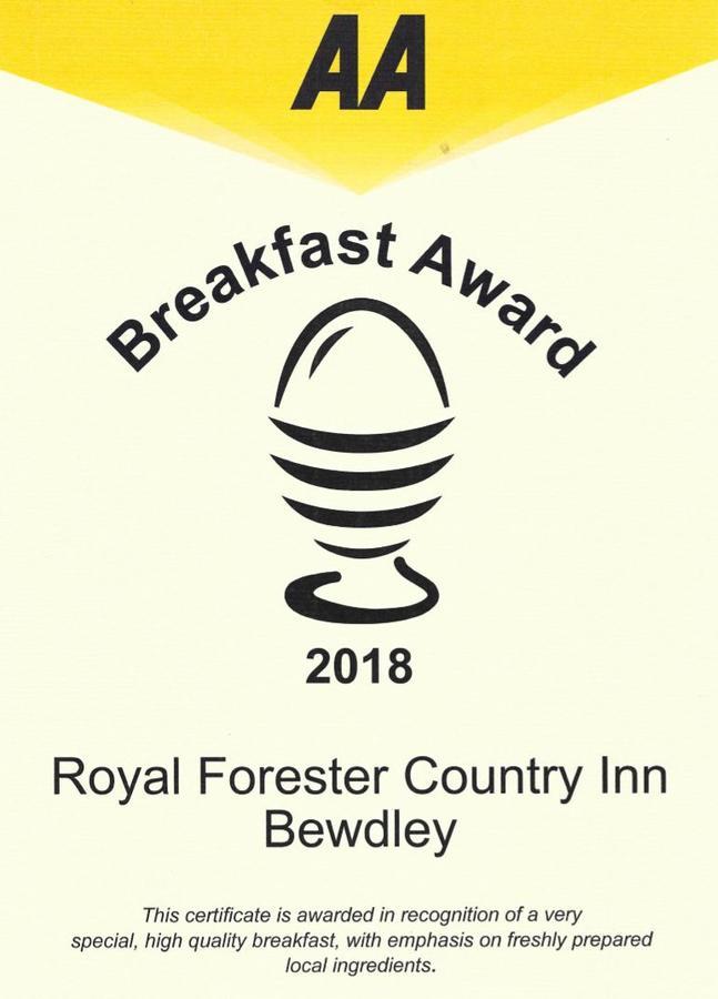 Royal Forester Country Inn Bewdley Dış mekan fotoğraf